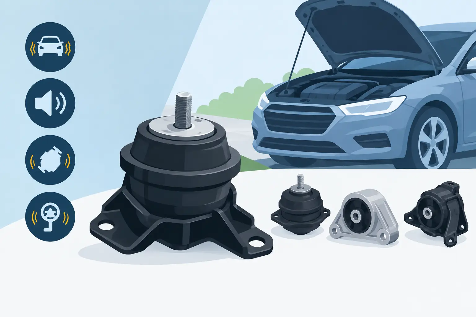 Engine Mounts: Signs, Selection and Replacement