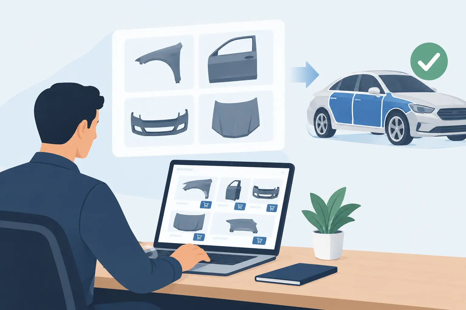 How to Order Body Panels Without Fitment Errors